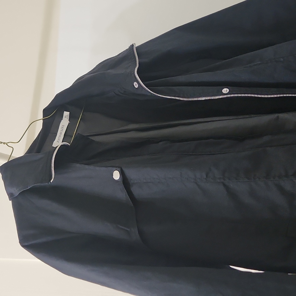 Justfabulous Women’s Zippered Belted fitted coat.